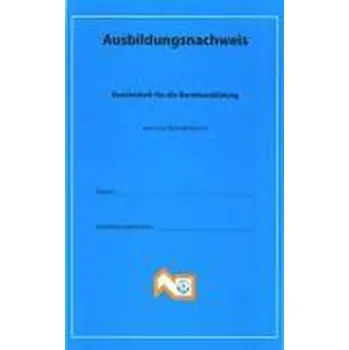 Ausbildungsnachweis Dachdeckerhandwerk