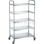 Vozík 5-policový 860x540x1560 mm | HENDI, 810125