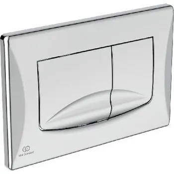 Splachovací tlačítko Ideal Standard Solea - Ovládací tlačítko splachování Solea M2, chrom R0109AA
