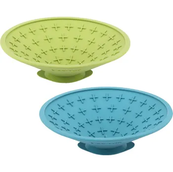 lízací podložka LickiMat Splash lízací miska s přísavkou Modrá