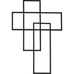 LED Nástěnné svítidlo AZzardo Quadratus Wall Dimm black AZ2994 80W 4080lm 3000K IP20 101cm stmívatelné černé