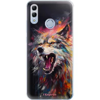 Pouzdro na mobilní telefon Odolné silikonové pouzdro iSaprio - Abstract Wolf - Huawei Honor 10 Lite