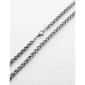 Řetízek Ocelový řetízek č. 9 lesklý (0,4 x 60 cm)