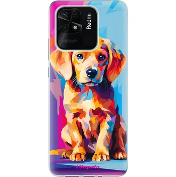 Pouzdro na mobilní telefon Odolné silikonové pouzdro iSaprio - Abstract Puppy - Xiaomi Redmi 10C