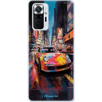 Pouzdro na mobilní telefon Odolné silikonové pouzdro iSaprio - Abstract Porsche - Xiaomi Redmi Note 10 Pro