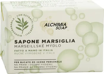 Mýdlo Alchimia Soap Marseillské mýdlo s rostlinnými výtažky citronové trávy 250 g