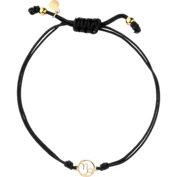 Náramek Pozlacený stříbrný náramek - kozoroh - AP528-9307