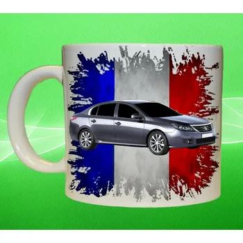 hrnek Renault Latitude 75ml (hrneček s osobním autem RENAULT)