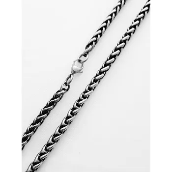 Řetízek Ocelový řetízek č. 5 zatmavený (0,4 x 60 cm)