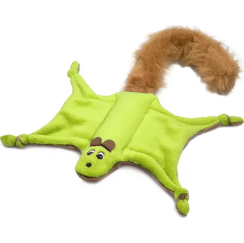 Hračka pro psa Plyšová hračka pro psa – poletucha, zelená