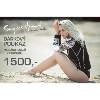 Tělový krém Dárkový poukaz na nákup zboží v hodnotě 1500 Kč