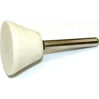 Brusný kotouč Brousící tělísko ploché kuželové se stopkou - TYROLIT 436168 /32451 3235.0015/ - T52 - 32/16x20-6x40 mm