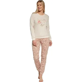 Dámské oblečení Dámské pyžamo CORNETTE.1141 EVENING BEIGE XL 0