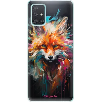 Pouzdro na mobilní telefon Odolné silikonové pouzdro iSaprio - Neon Fox - Samsung Galaxy A71