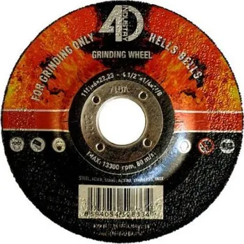 Řezný kotouč Řezný kotouč standardní 4IN 41-180x2,0x22,2 INOX Hells Bells HB18020