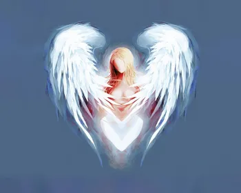 Zuty F00-050-040-611813 anděl lásky ve tvaru srdce