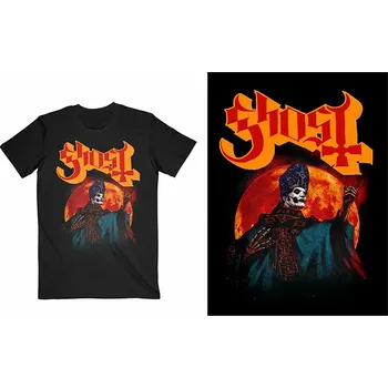 Pánská móda Ghost tričko, Hunter's Moon Black, pánské XXL