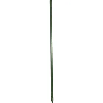 Plotový sloupek M.A.T. Group Sloupek k okrasnému pletivu 1200 x 20 mm kov/PE zelený