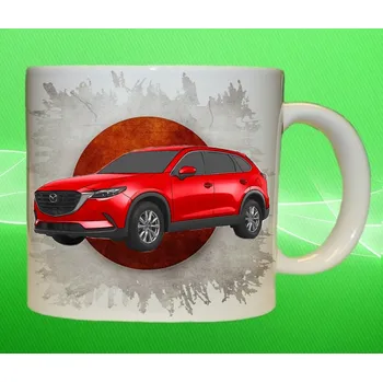 hrnek s Mazda CX-9 150ml (hrneček s osobním autem Mazda)
