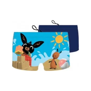 Chlapecké plavky Setino - Chlapecké / dětské plavky / boxerky Zajíček Bing a Flop - tm. modré 110