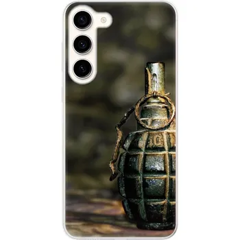 Pouzdro na mobilní telefon Odolné silikonové pouzdro iSaprio - Grenade - Samsung Galaxy S23+ 5G