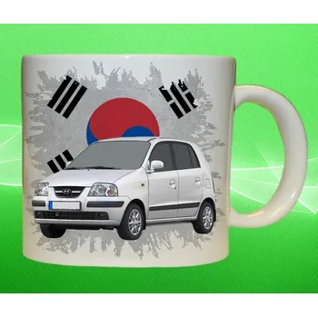 hrnek s Hyundai Atos 75ml (hrneček s osobním autem Hyundai)