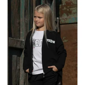 Dívčí mikina Dívčí mikina BEAR BLACK - 104/110