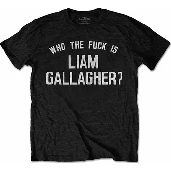 Pánská móda Oasis tričko, Who The Fuck Is, pánské M