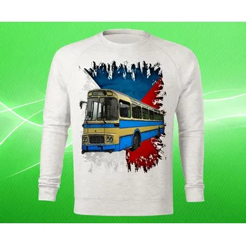 Pánská mikina mikina KAROSA ŠL 11 pánská XL (mikina s autobusem )