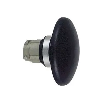 vypínač ZB4BR216 černá ? 60 hlavice s hřibovým tlačítkem ? 22 s návratem, Schneider Electric