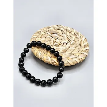 Náramek Náramek Turmalín černý 8 mm