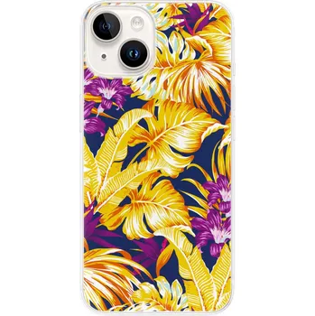 Odolné silikonové pouzdro iSaprio - Tropical Orange 04 - iPhone 15 Plus