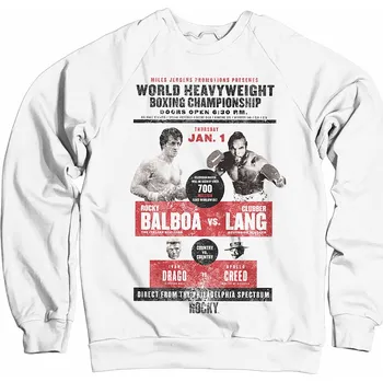 Pánská mikina Rocky mikina, World Heavyweight Poster, pánská S