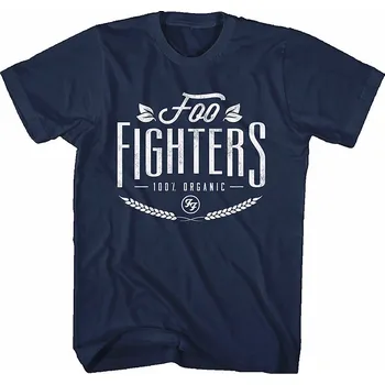 Pánské tričko Foo Fighters tričko,100% Organic Navy, pánské XXL