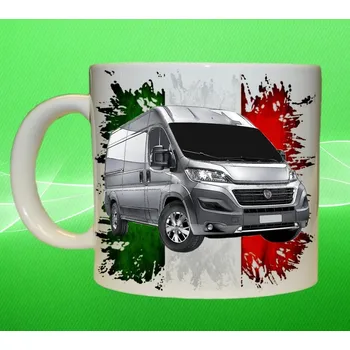 hrnek s Fiatem Fiat Ducato 150ml (hrneček s osobním autem Fiat)