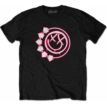 Pánská móda Blink 182 tričko, Six Arrow Smiley, pánské XXL