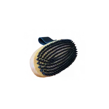 kartáč na vlasy Vola Závodní oválný kartáč s štětinami z koňských žíní 12046