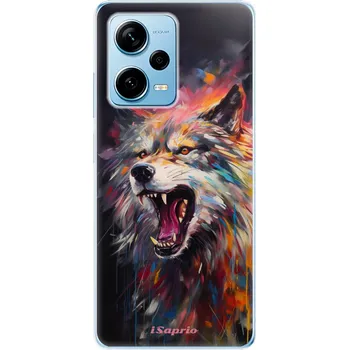 Pouzdro na mobilní telefon Odolné silikonové pouzdro iSaprio - Abstract Wolf - Xiaomi Redmi Note 12 Pro 5G / Poco X5 Pro 5G