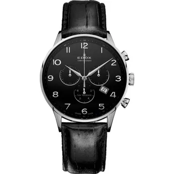 Hodinky Pánské hodinky Les Vauberts Edox 104083NNBN