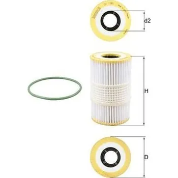 Olejový filtr Olejový filtr MAHLE OX 1185D