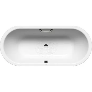 Vana Kaldewei Ambiente - Vana Classic Duo Oval 113, 170x75 cm, s otvory pro madlo, antislip, bílá 291410220001
