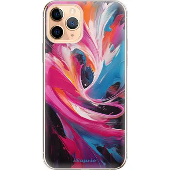 Telefonní příslušenství Odolné silikonové pouzdro iSaprio - Abstract Paint 11 - iPhone 11 Pro