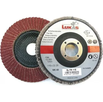 Brusný kotouč Brusný lamelový kotouč - LUKAS 115 NK 40/SLTR