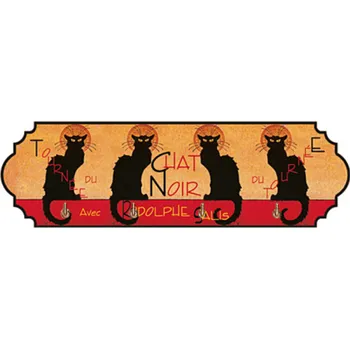 Věšák Věšáček Chat Noir, 34*11 cm