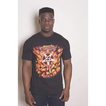 Pánská móda Anthrax tričko, Worship Music, pánské L