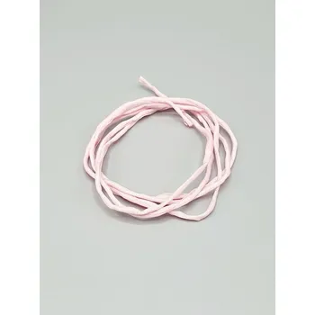 Řetízek Hedvábná šňůrka světle růžová