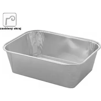 Jednorázové nádobí Alu miska 11 x 16 x 5cm R 26G (100ks)