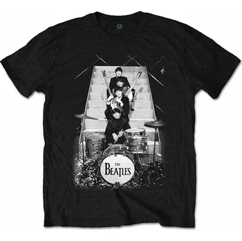 Pánská móda The Beatles tričko, Stage Stairs, pánské XXL