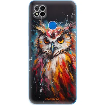 Pouzdro na mobilní telefon Odolné silikonové pouzdro iSaprio - Abstract Owl - Xiaomi Redmi 9C