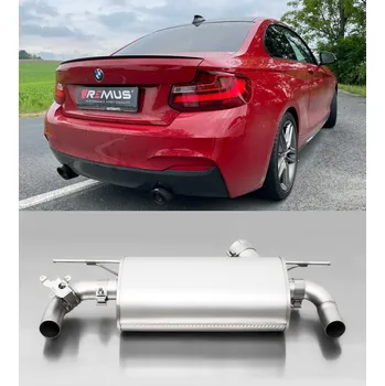 Tlumič výfuku Sportovní výfuk s integrovanými ventily - 089016 1500